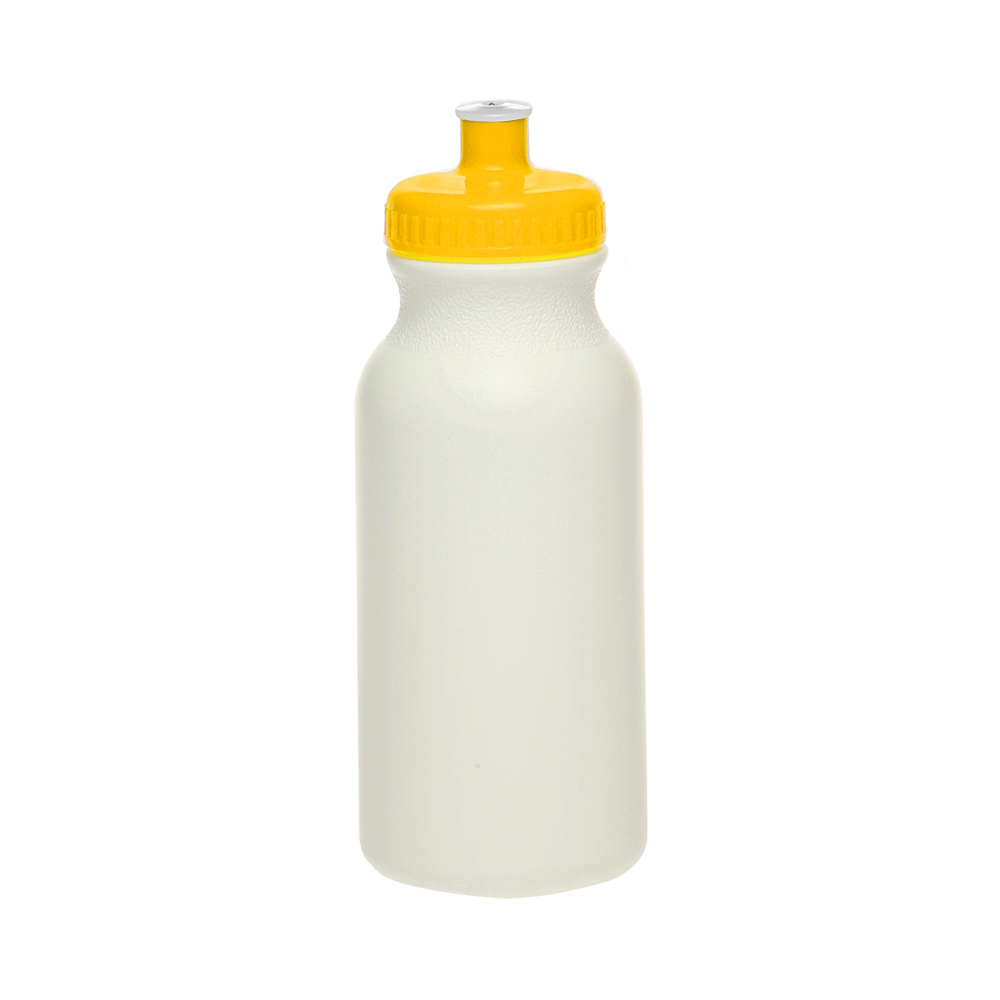 20 oz White Super Value Sports Bottle 5