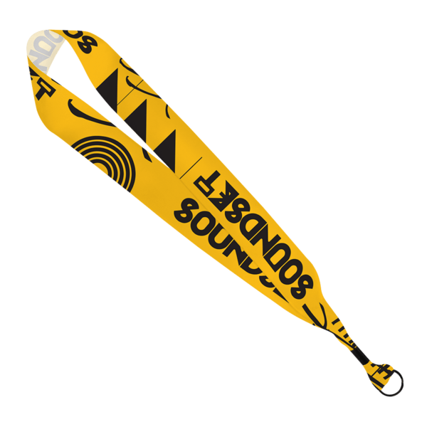 1 1/2" Dye-Sublimated Satin Ribbon Lanyard 1