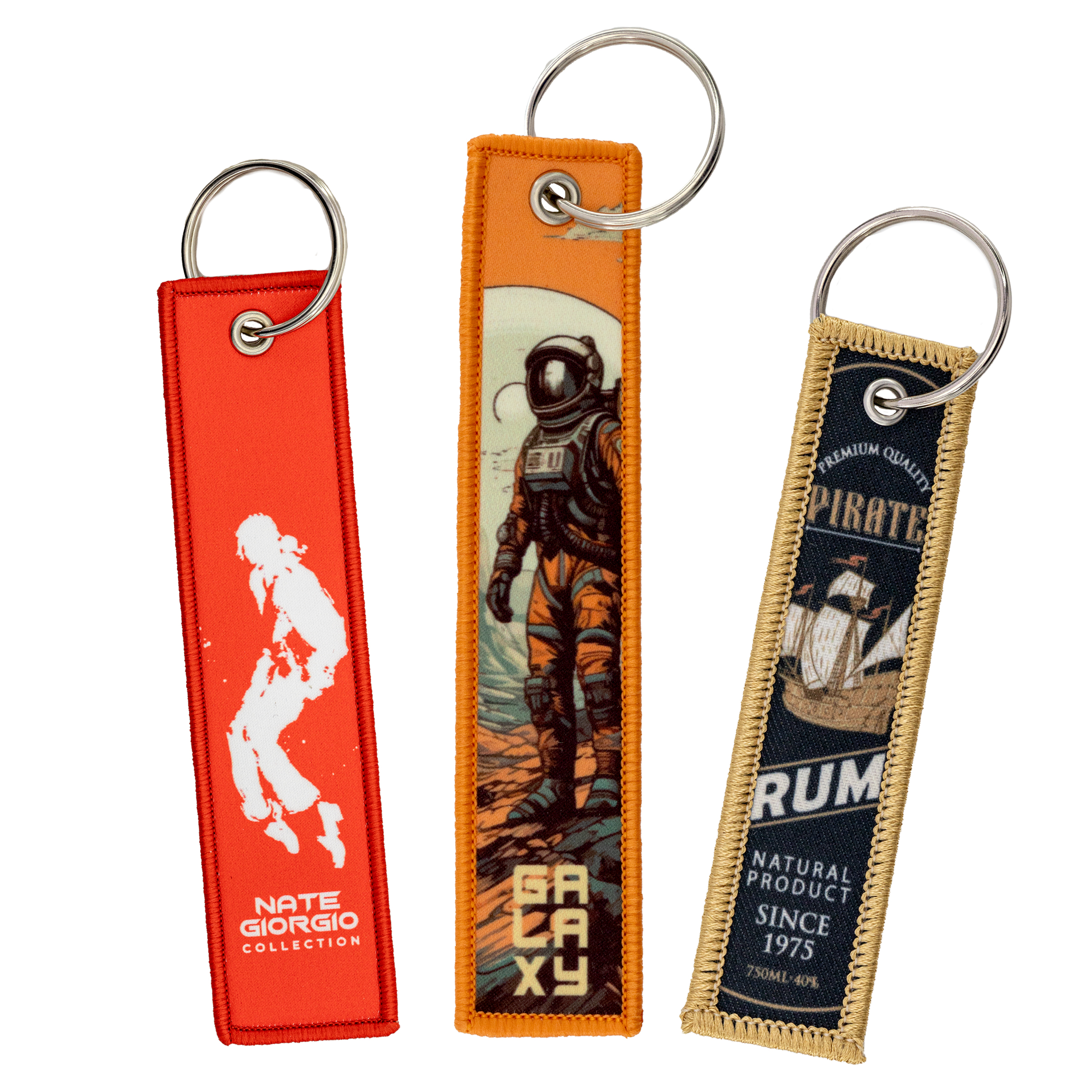 Sublimated Flight Keytag 5"