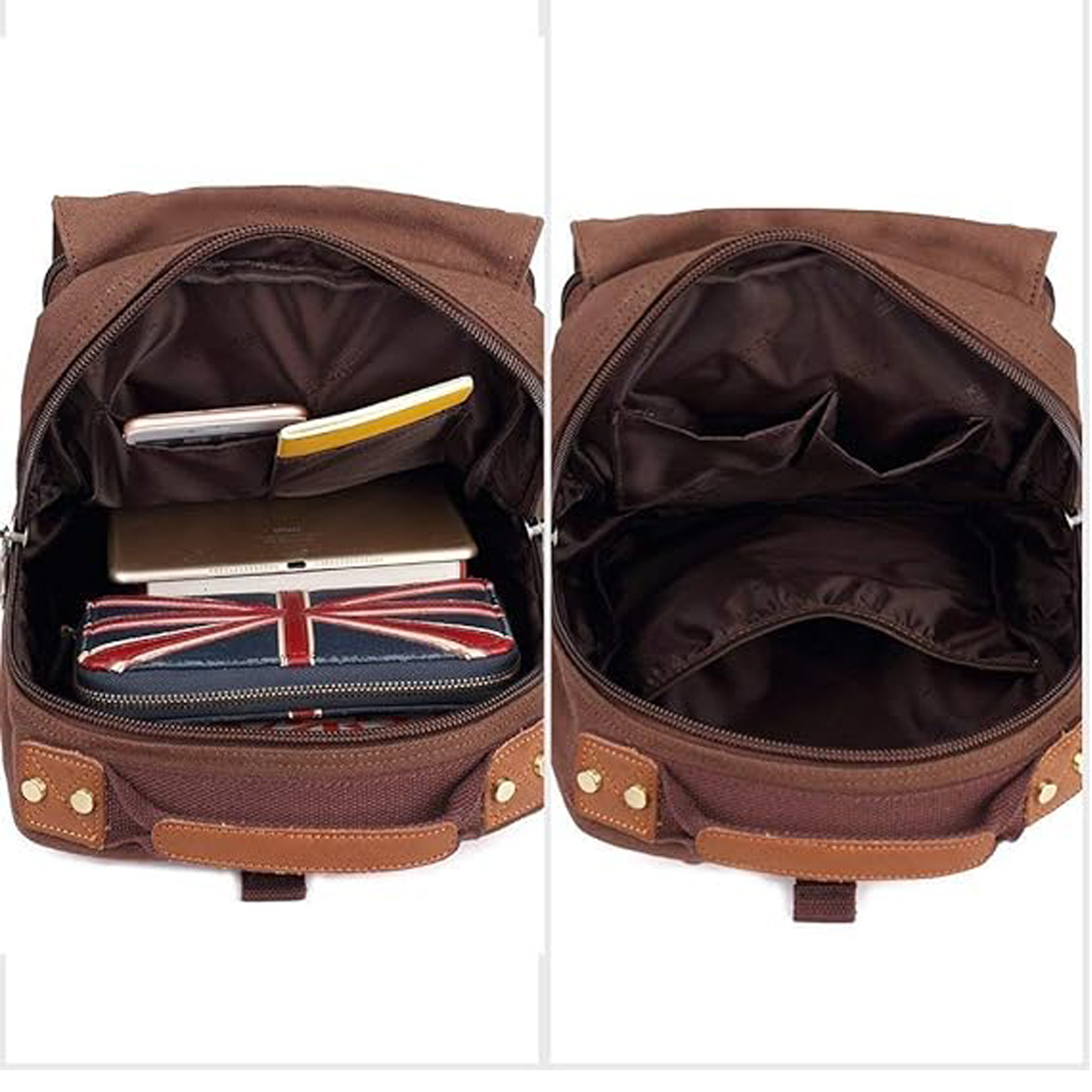 Travel and Hiking Canvas Sling Backpack 2