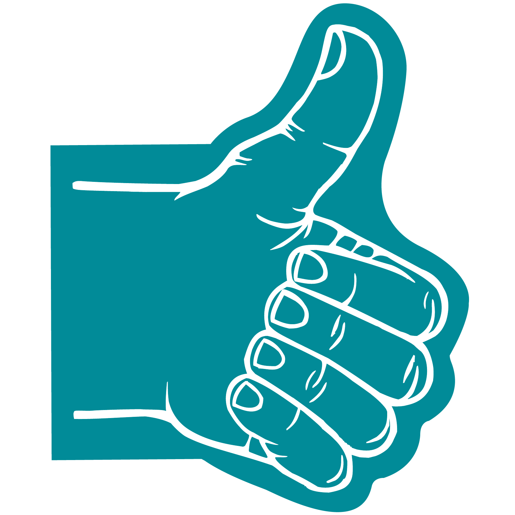 Giant Thumbs Up Hand 25