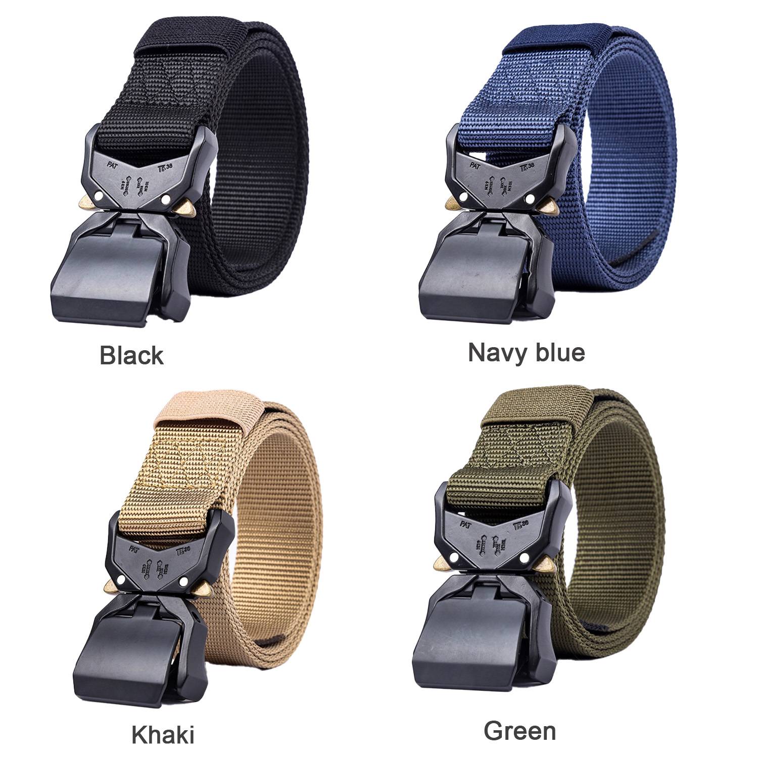 Adjustable Alloy Buckle Military Tactical Belt 5