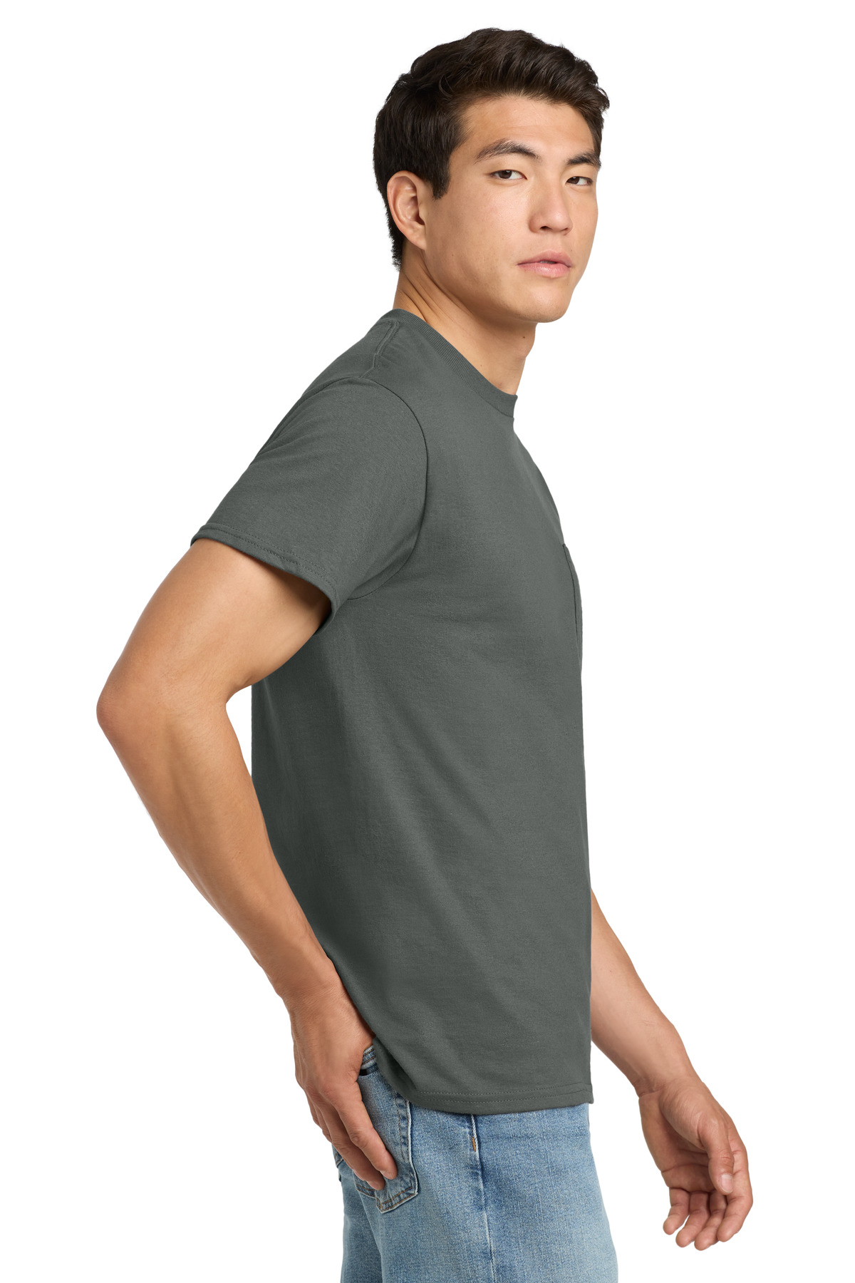 Gildan - Ultra Cotton 100% US Cotton T-Shirt with Pocket. 2300 33