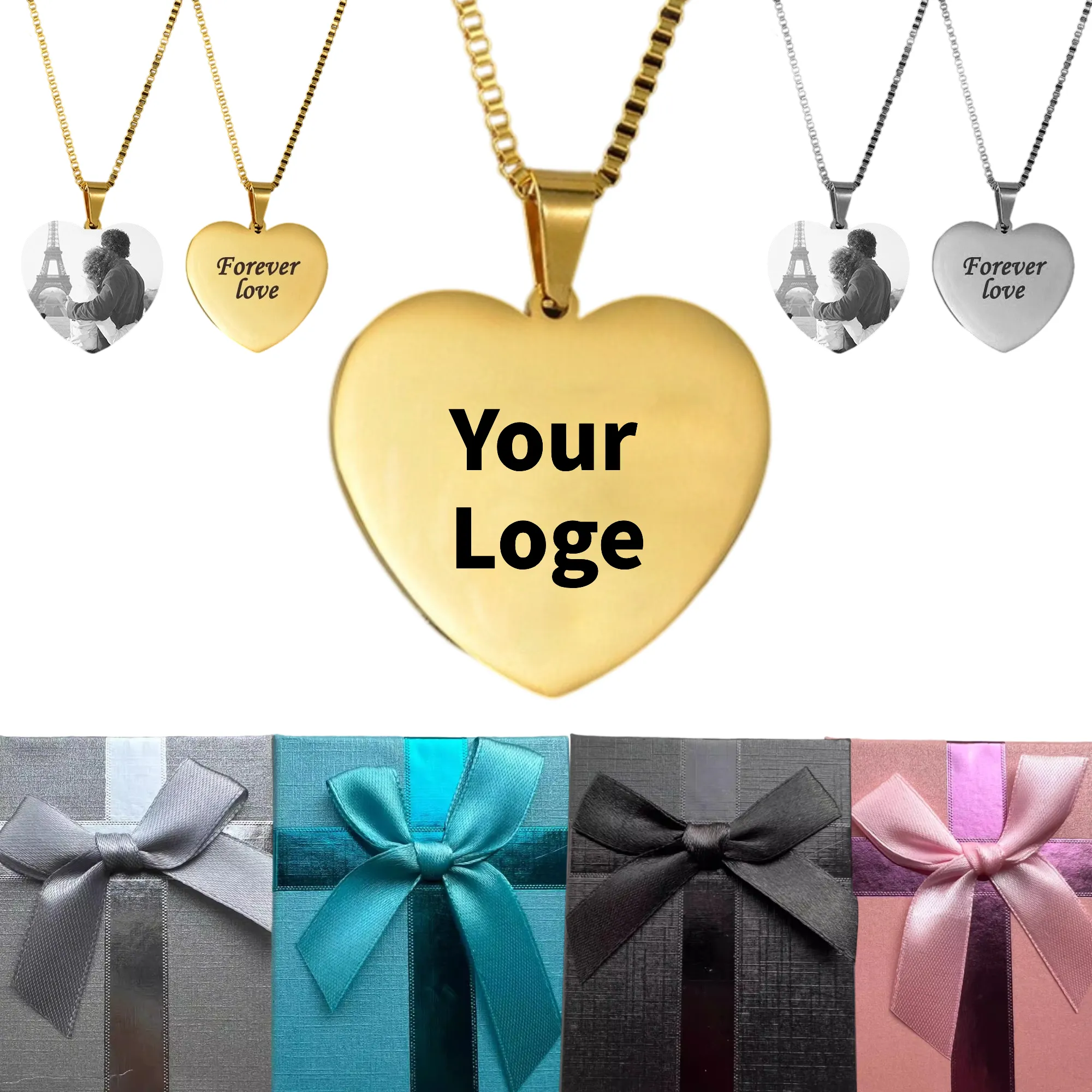 Custom Heart - Shaped Necklace for Love Gifts