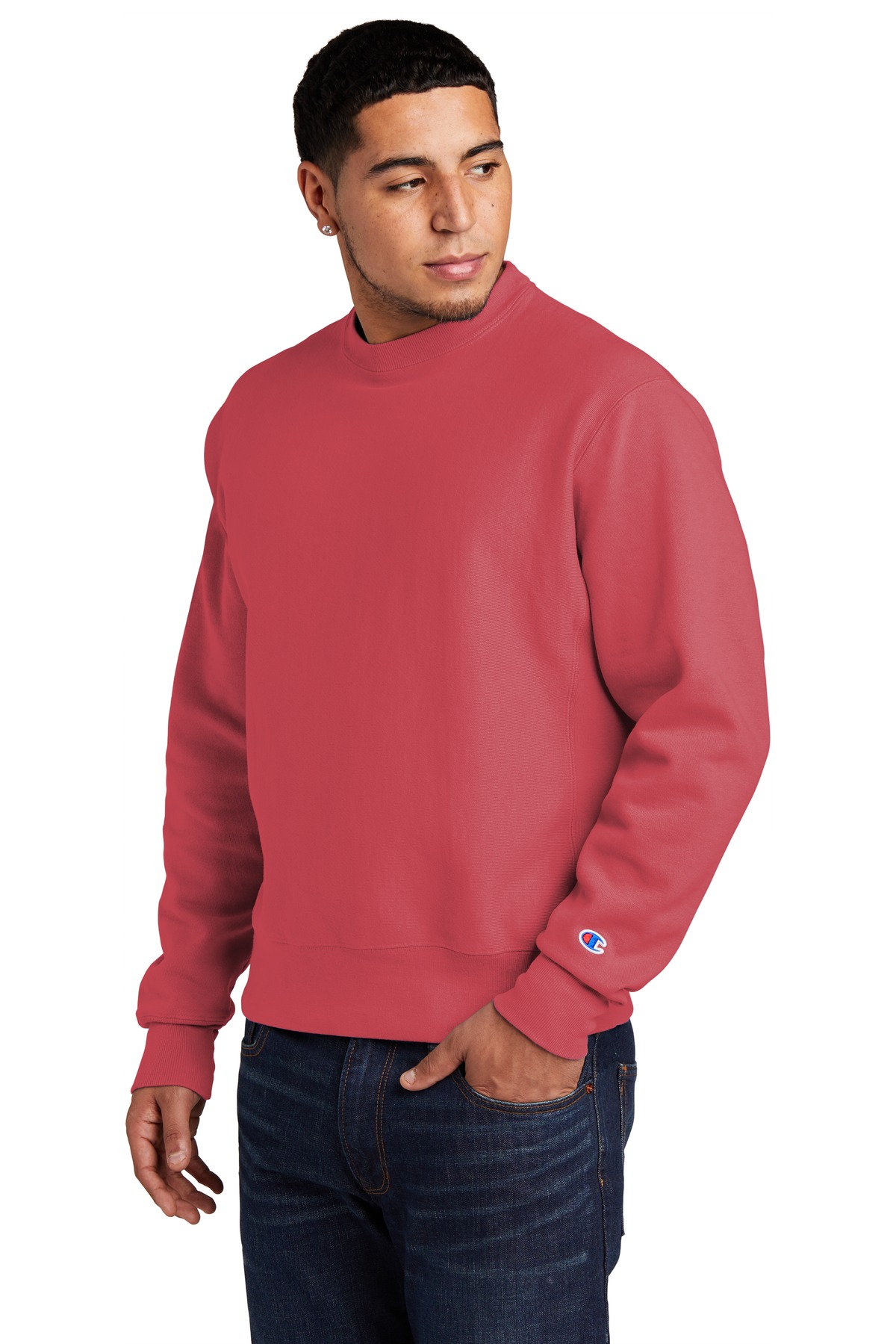 Champion Reverse Weave Garment-Dyed Crewneck Sweatshirt. GDS149 20