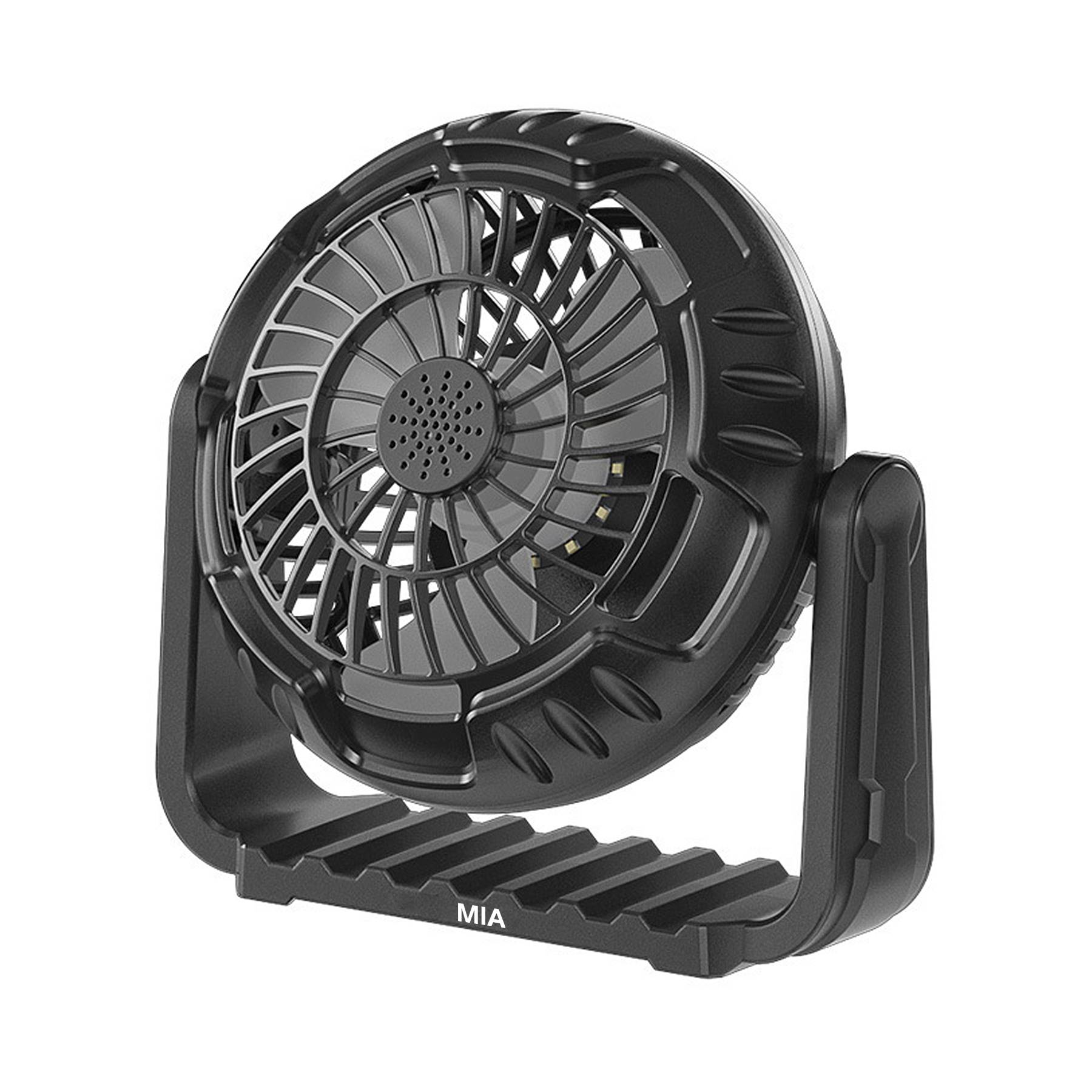 Outdoor Rechargeable Adjustable Whisper Fan With Hook 6