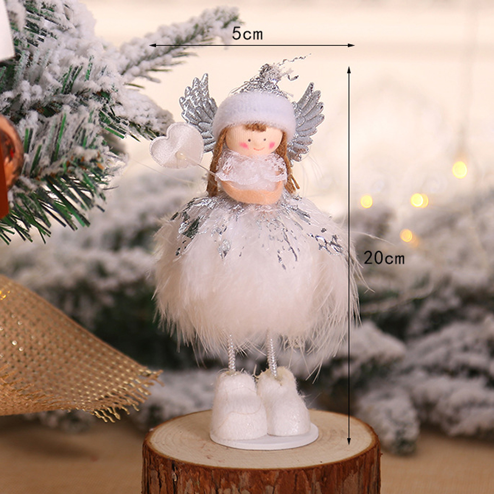 Christmas White Angel Doll 9