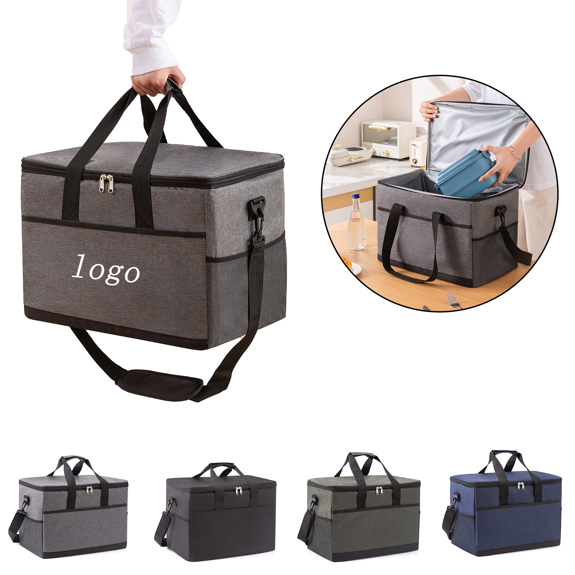 Campsite Lunch Box With Waterproof And Thermal Insulation Ice Pack 2