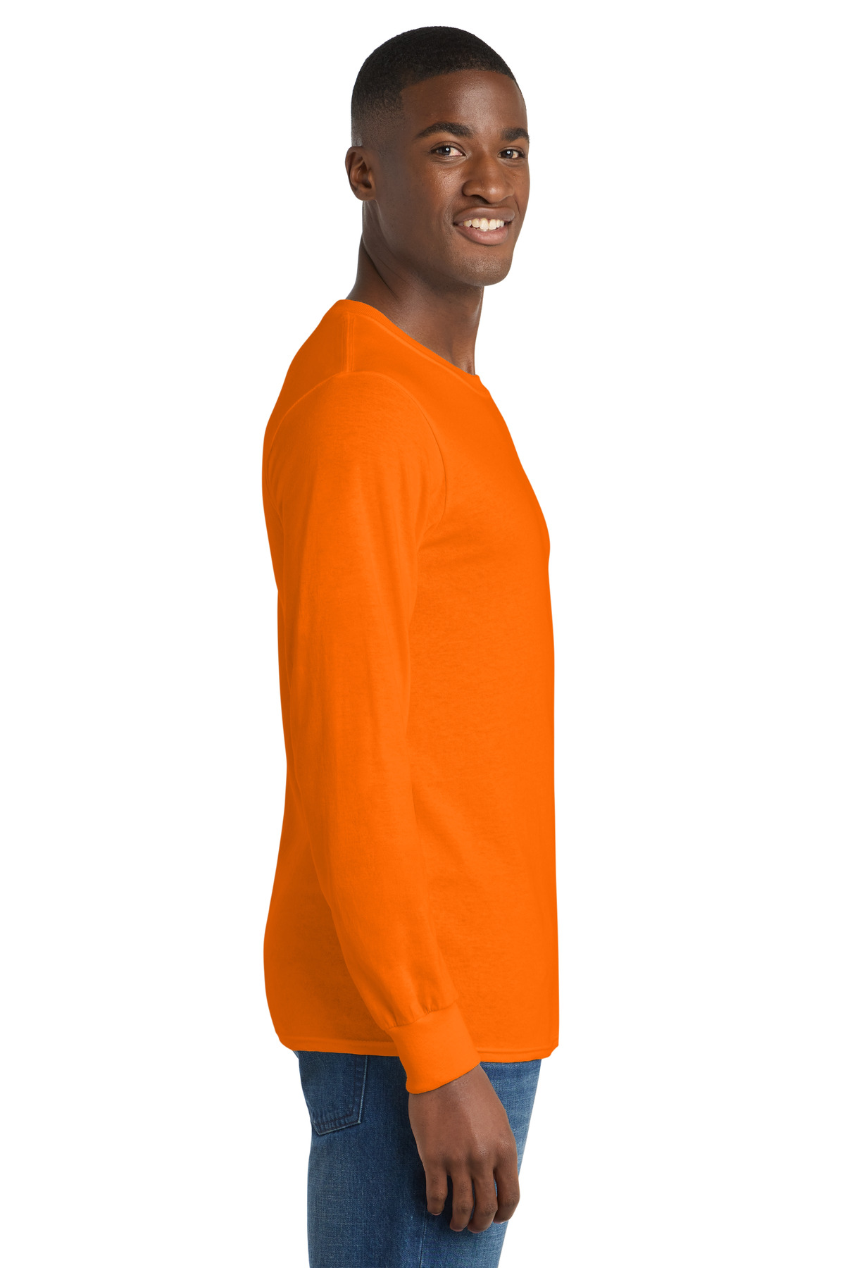 Port & Co Long Sleeve Core Cotton Tee. PC54LS 168