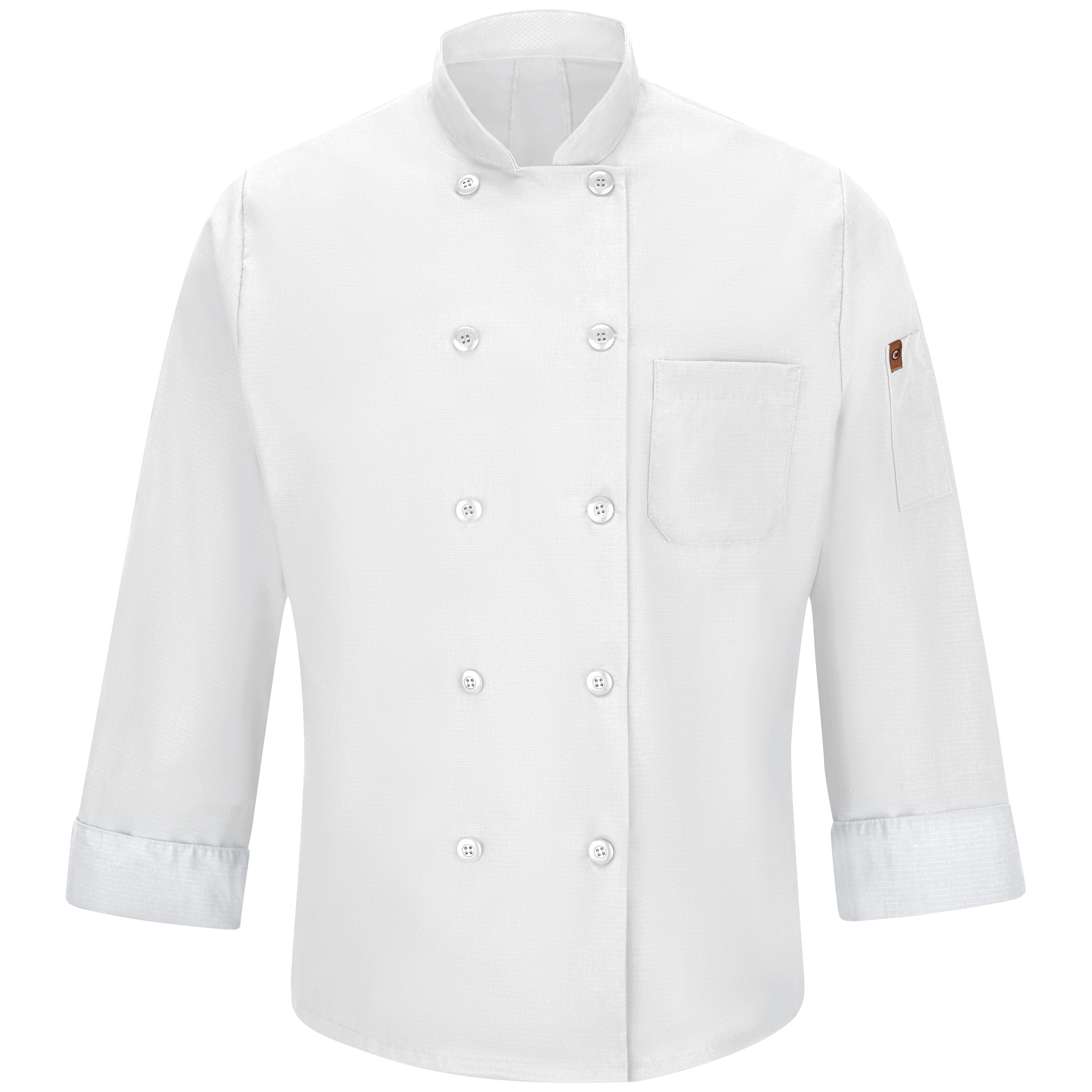 Red Kap® Men's Chef Coat with OilBlok + MIMIX® 5