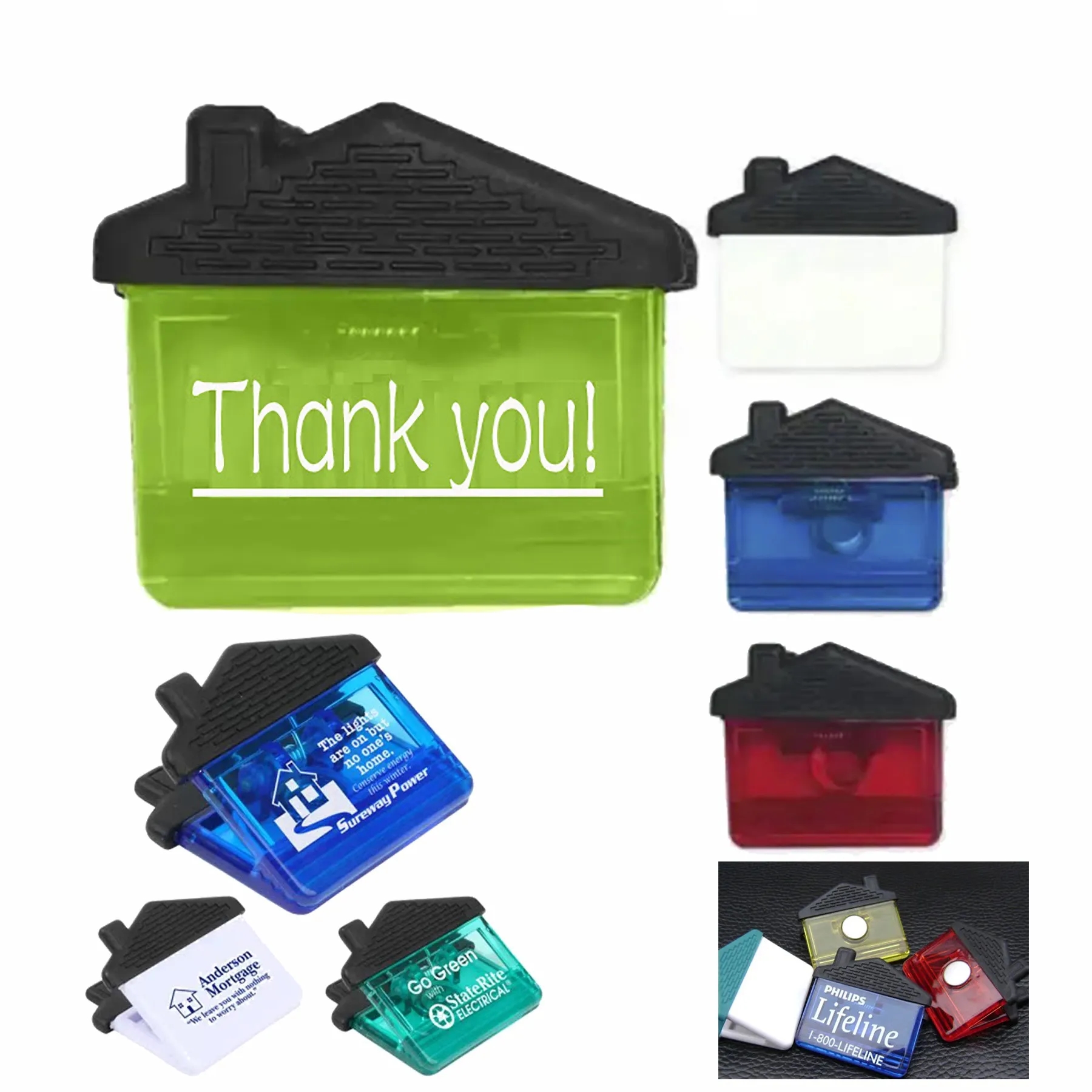 House Shaped Magnetic Fridge Clip 4
