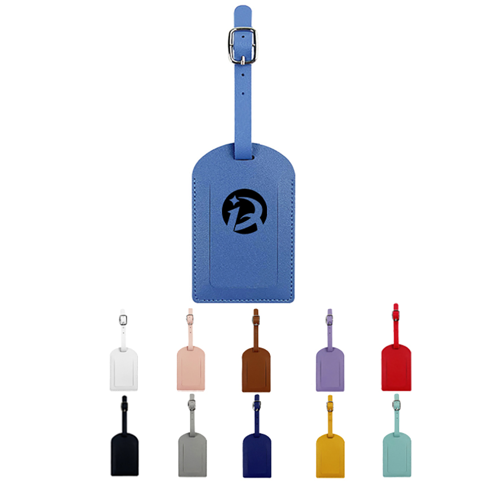 PU Leather Luggage Tags 2