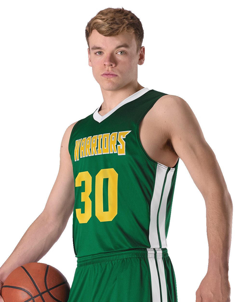 Men's Single Ply Basketball Jersey - 538J 23