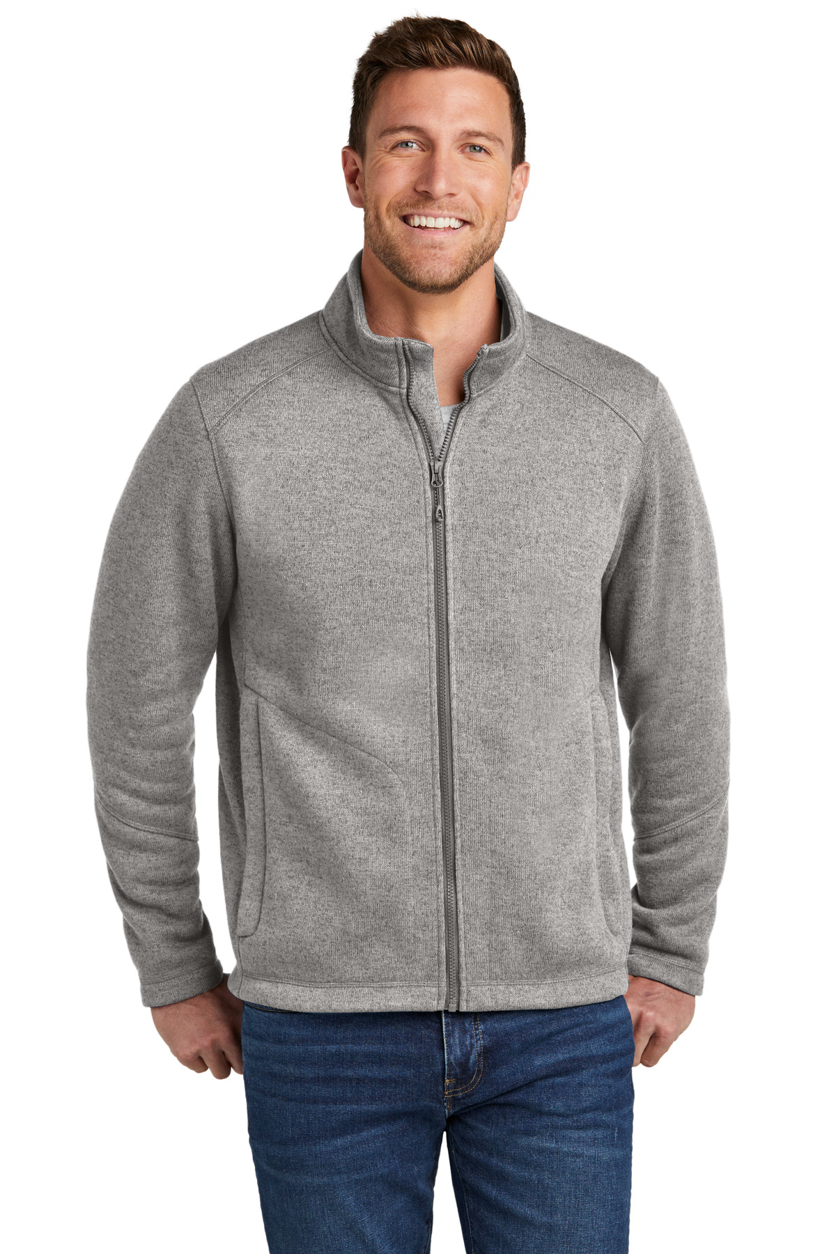 Port Authority® Arc Sweater Fleece Jacket 21