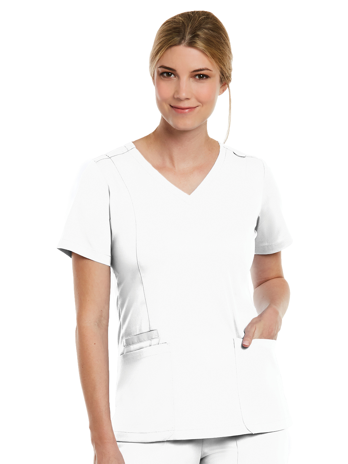 Maevn - Matrix - Women's Three-Pocket V-Neck Top 27