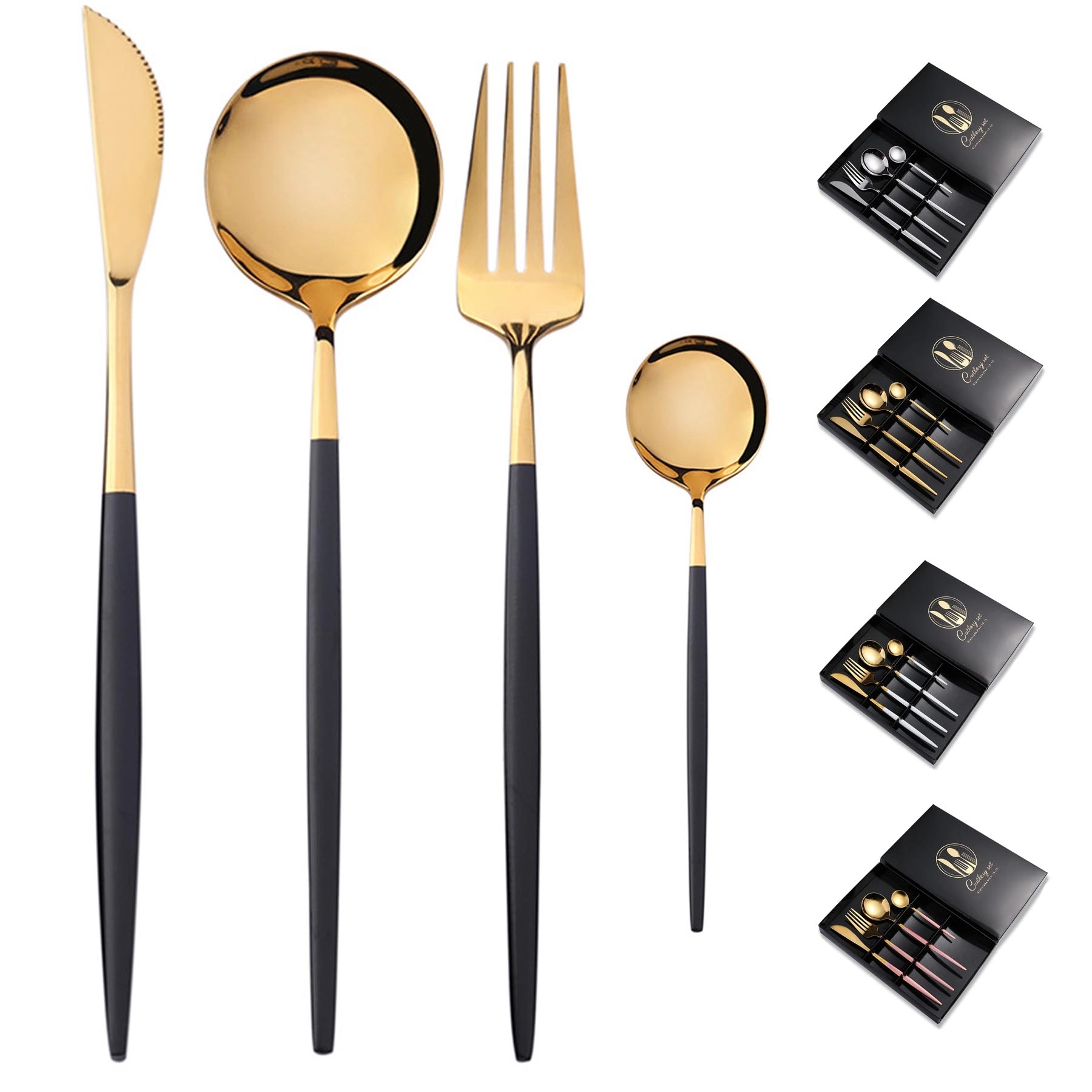 Stainless Steel Knife Fork And Spoon Cutlery Flatware Set 1