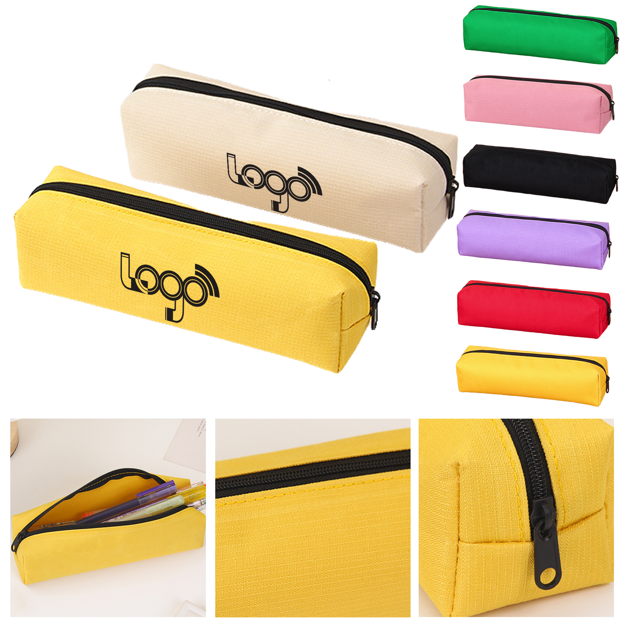 Water-Resistant Oxford Pencil Pouch 2