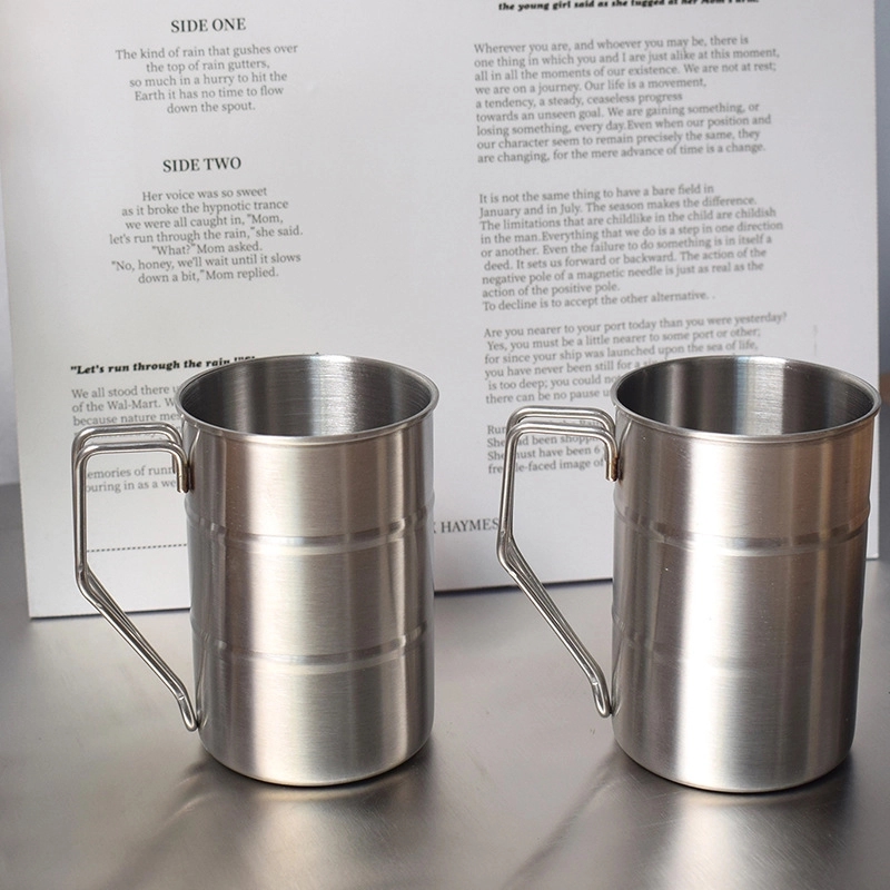Custom 13 oz Stainless Steel Big Grip Beer Mug 3