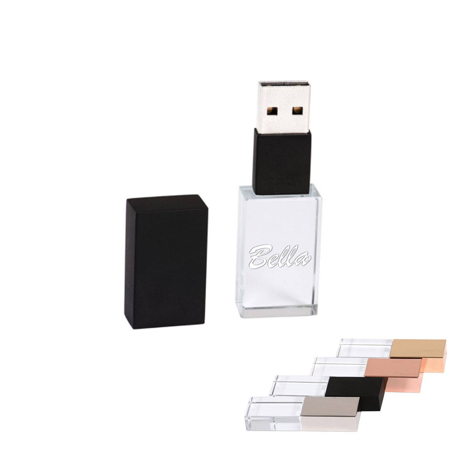 Crystal Clear USB Flash Drive 2
