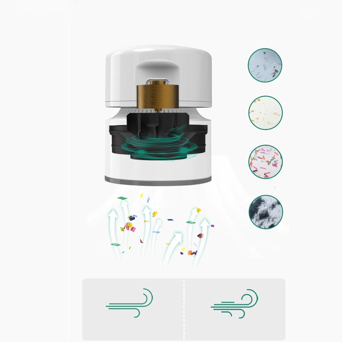 Desktop Mini Vacuum Cleaner 3