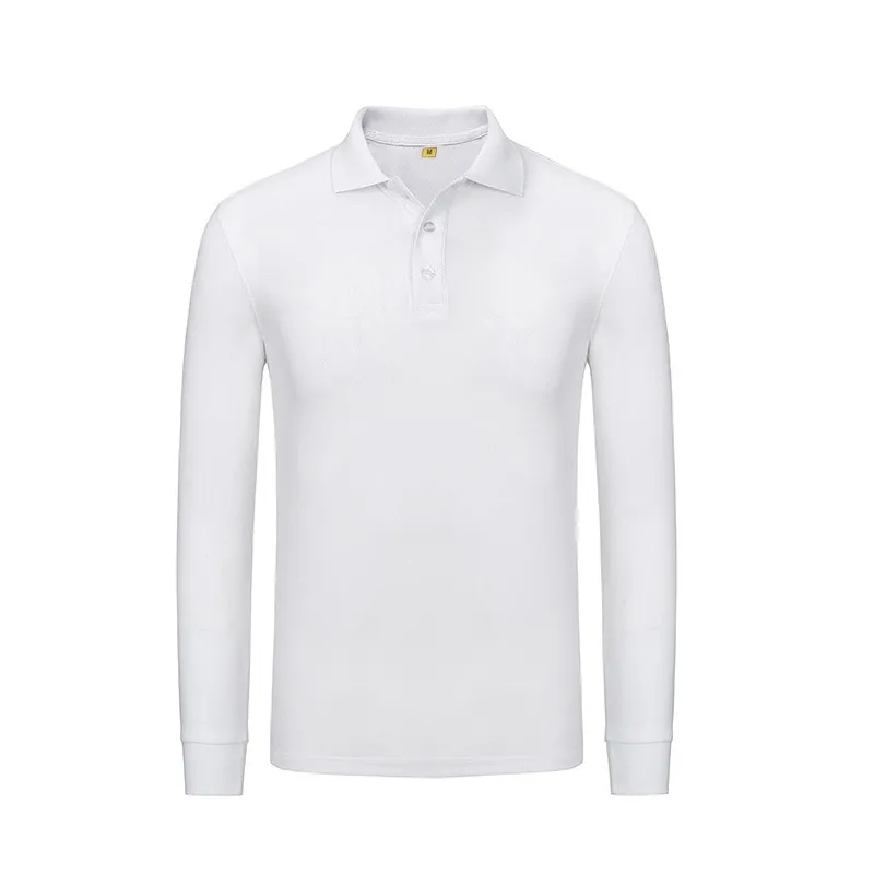 Custom Long Sleeve Stretch Tech Polo Shirt 5