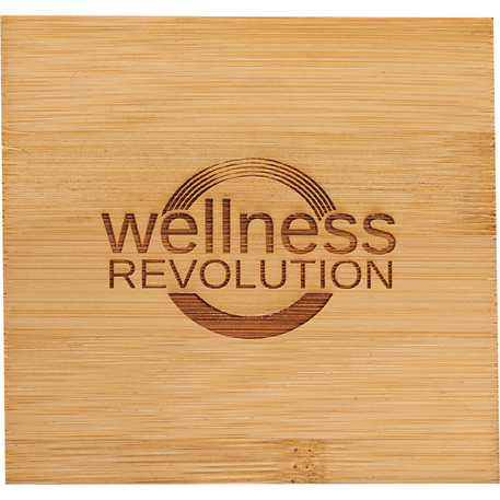 Bamboo Coaster Set 3