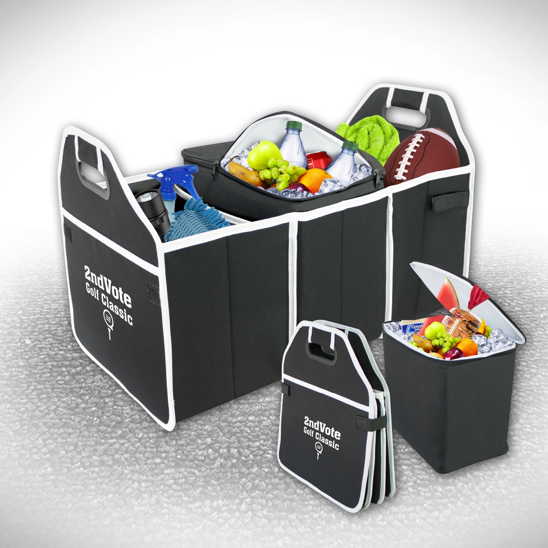 AUTO TRUNK ORGANIZER W/ REMOVABLE COOLER 1