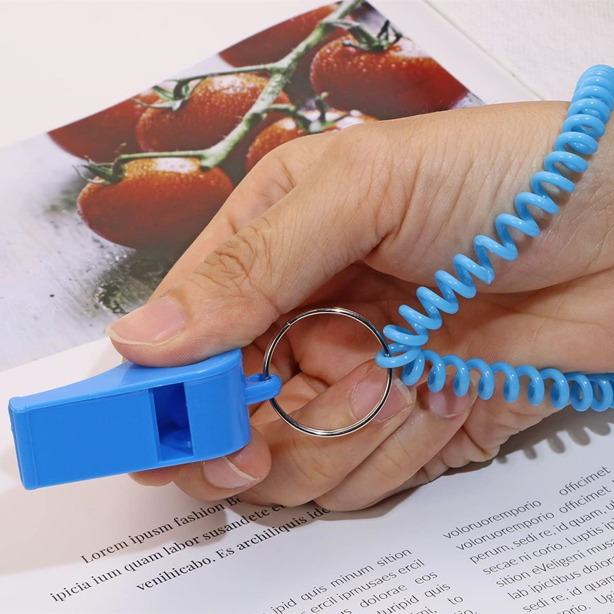 Colorful Sport Whistle With Bracelet 4
