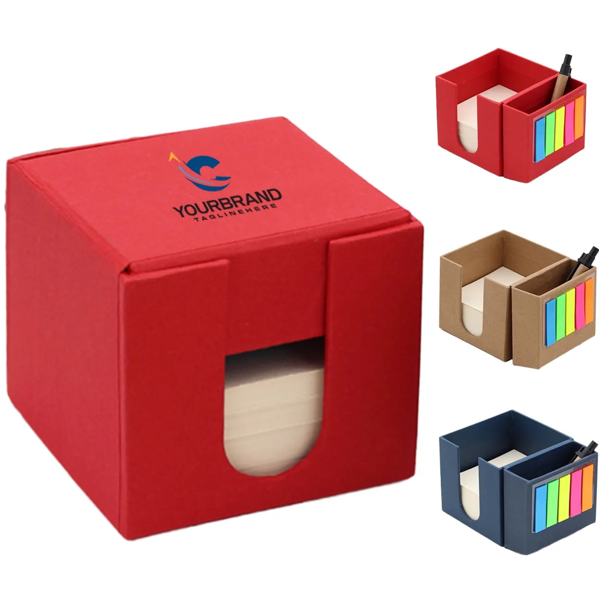 Foldable Multifunctional Notepad Pen Holder Set 1