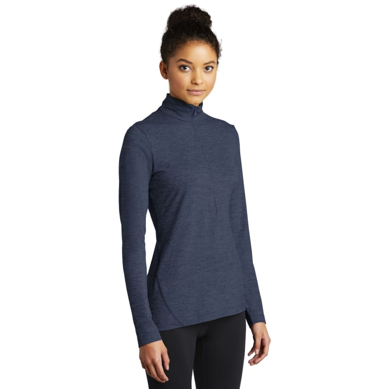 Sport-Tek Women's Exchange 1.5 Long Sleeve 1/2-Zip 22