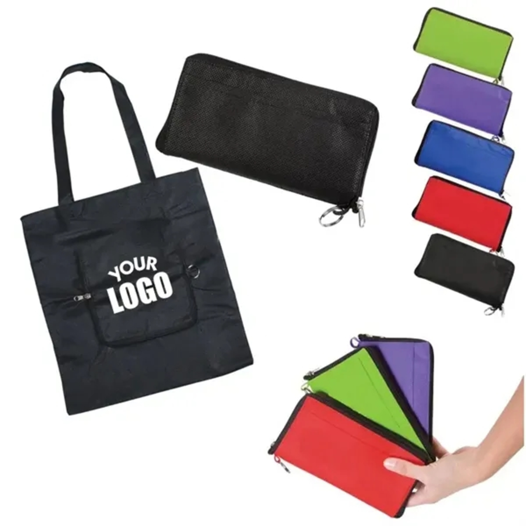 Folding Shopping Tote Bag 2