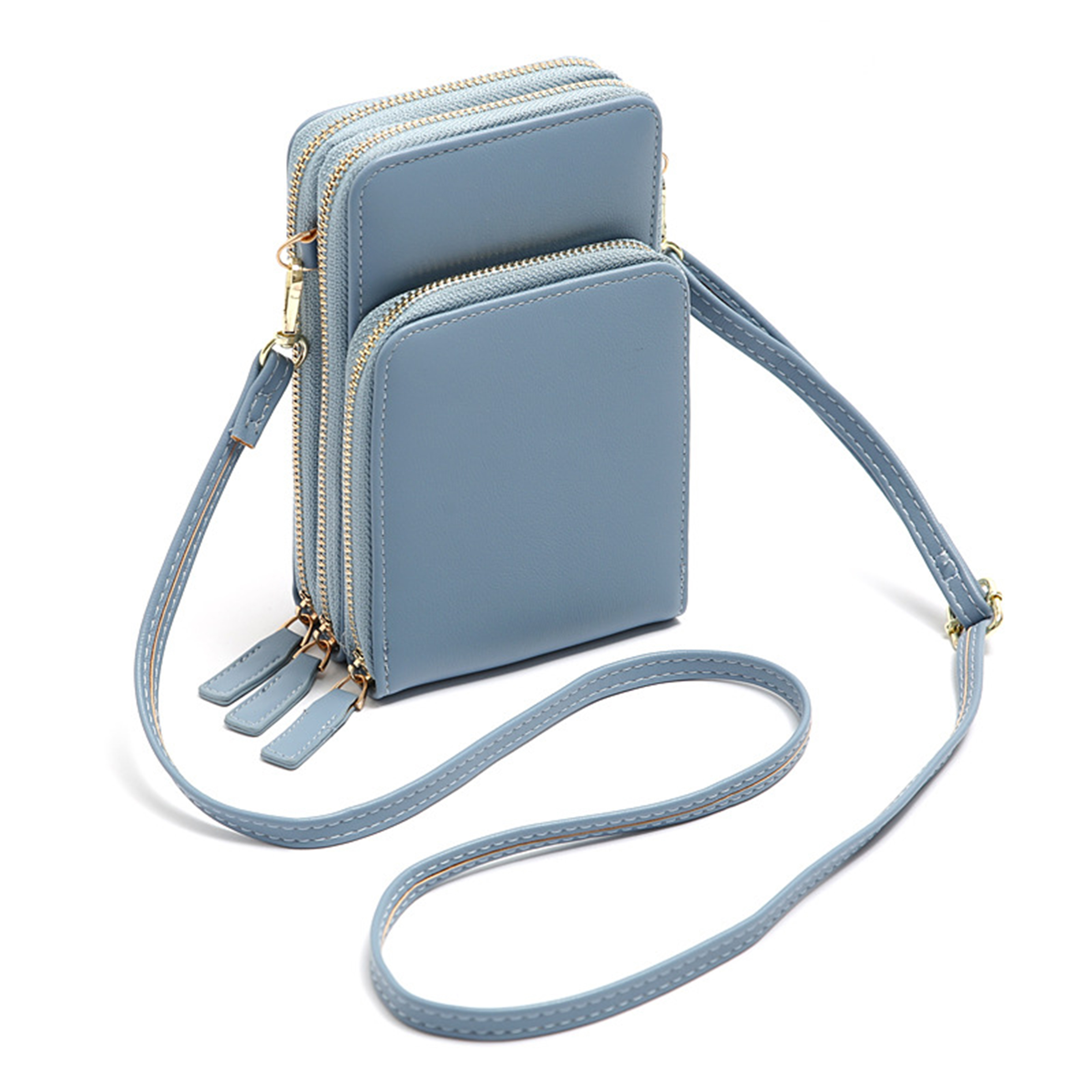 Pu Touch Screen Crossbody Cell Phone Bag 17