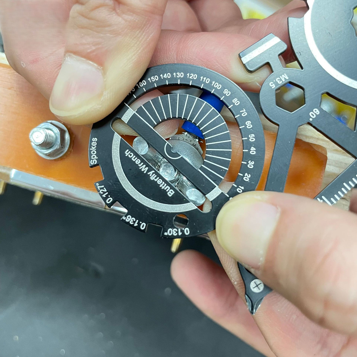 GearCard 20-in-1 Bike-Shaped Multi-Tool Card 15