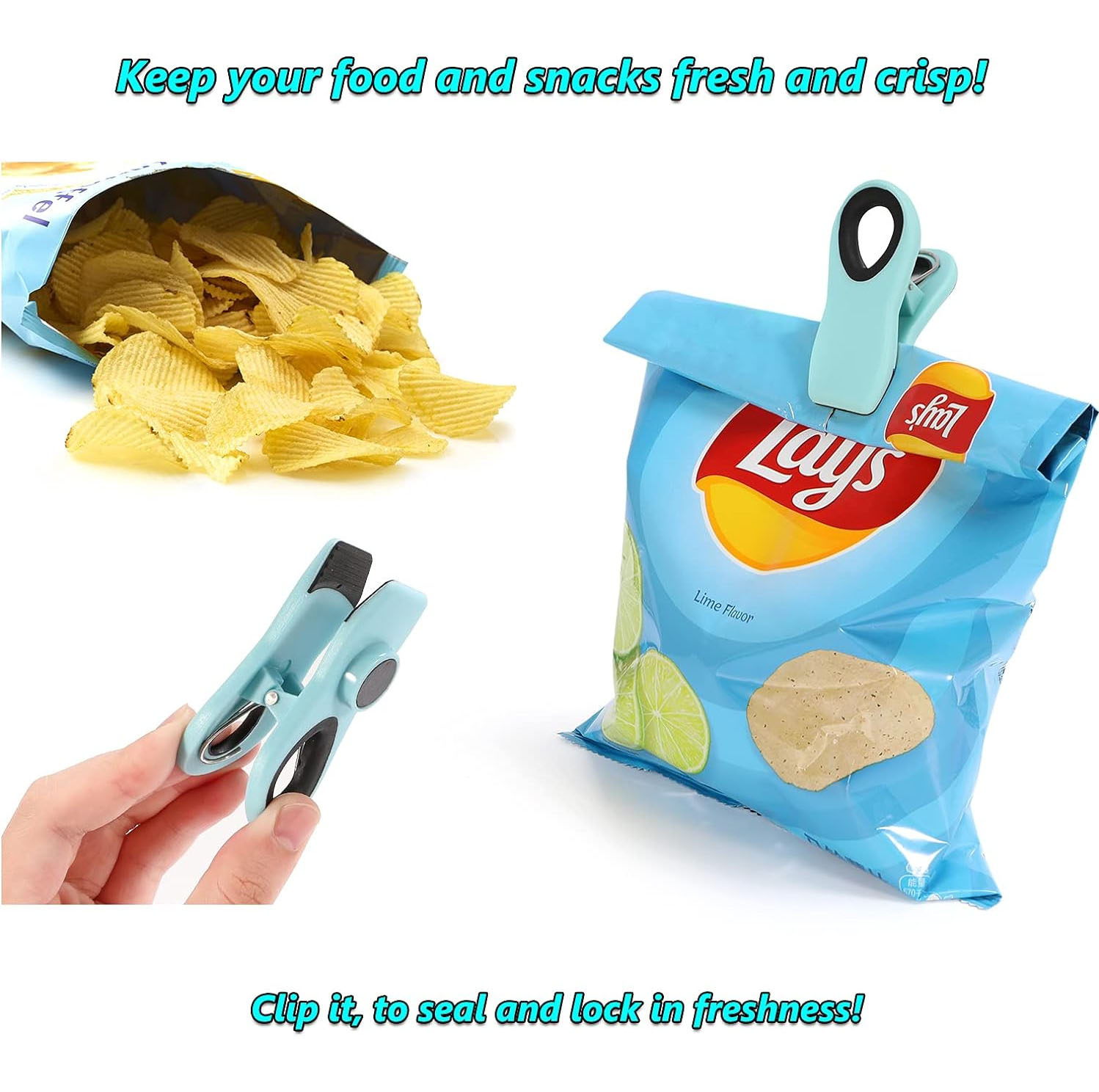 Multifunctional Magnetic Fridge Clip 5