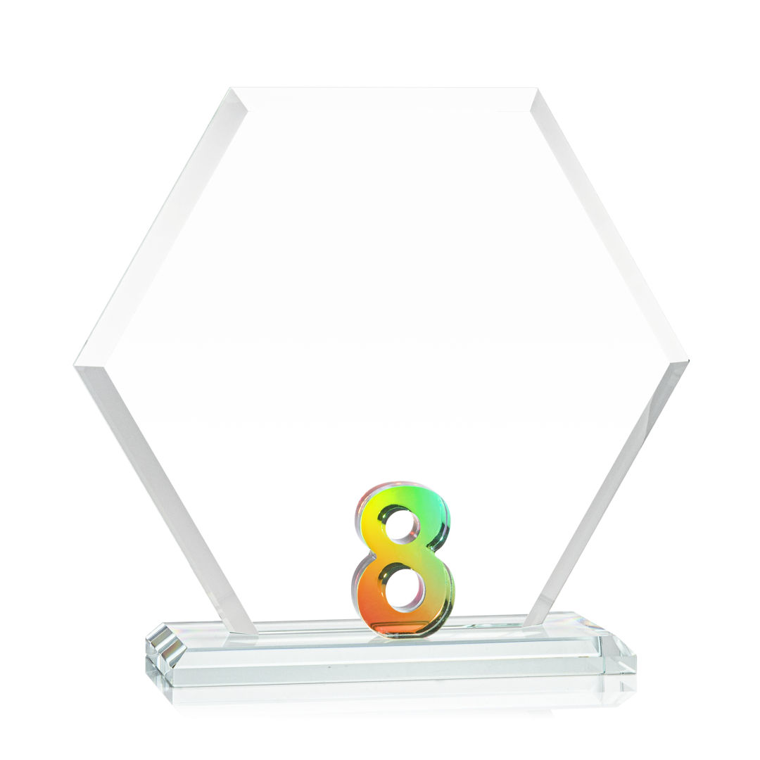 Riviera Milestone Award - Prismatic 10