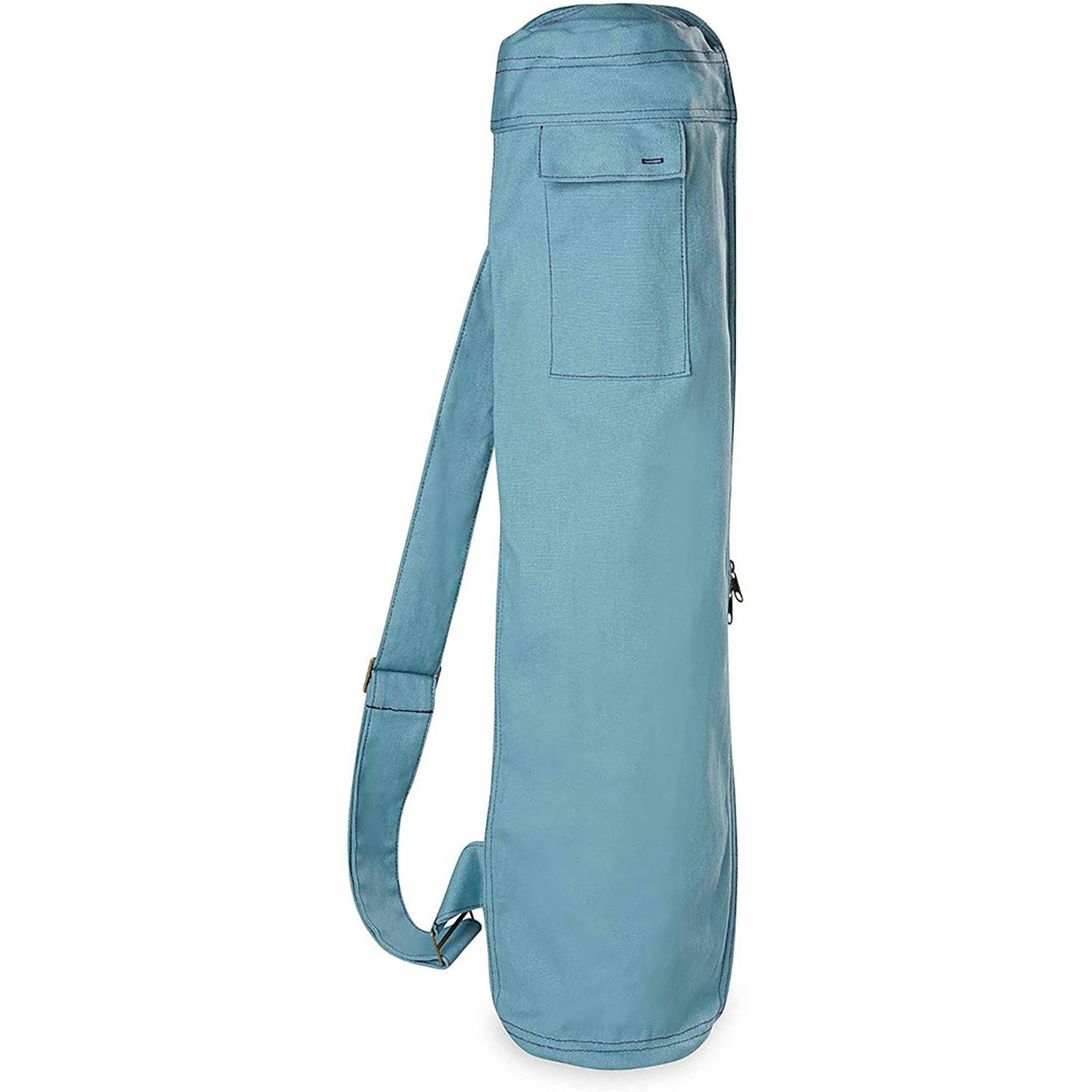 Zipper Canvas Yoga Mat Bag w/ Adjustable Strap 6