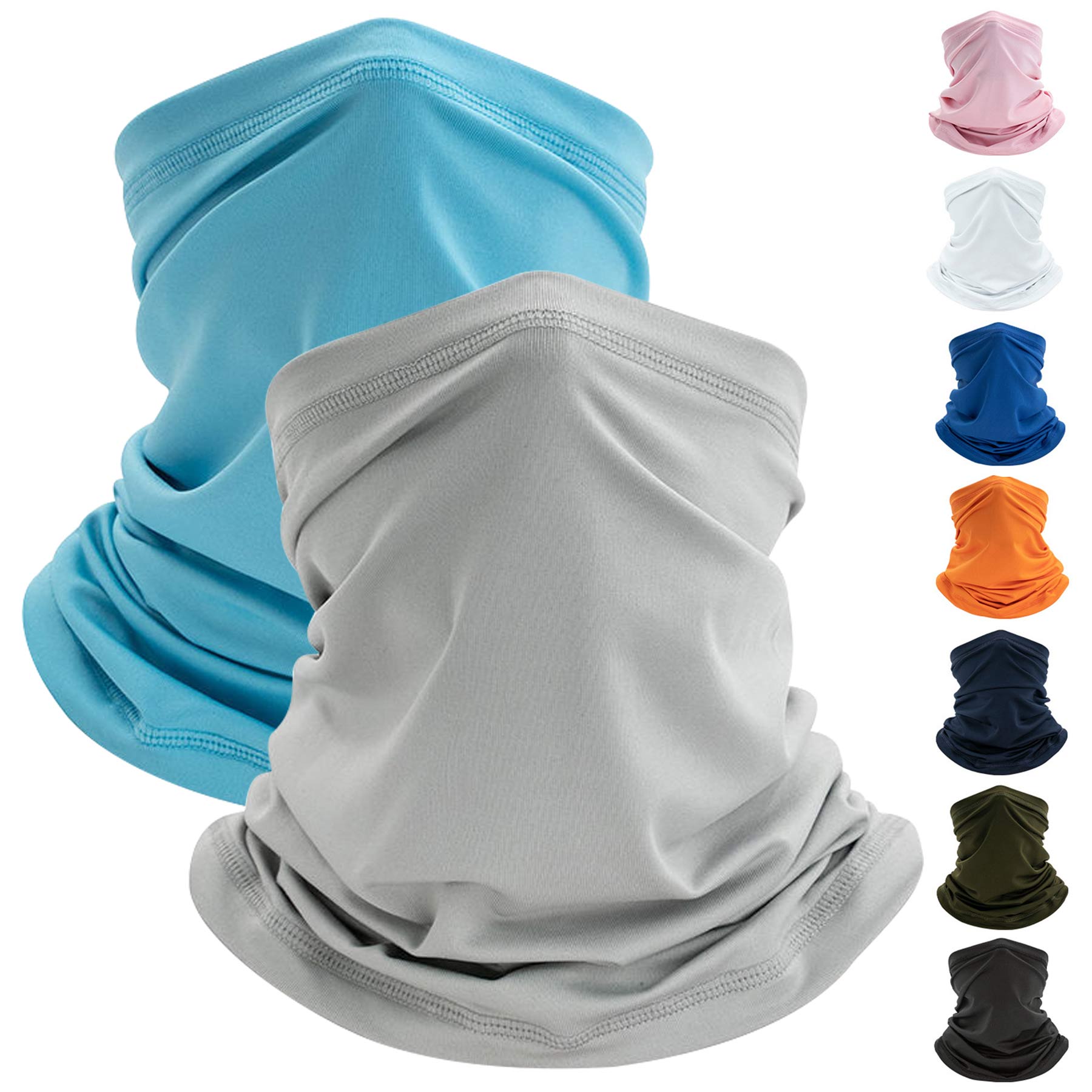 UV Protection Breathable Bandanas Scarf Face Cover 2
