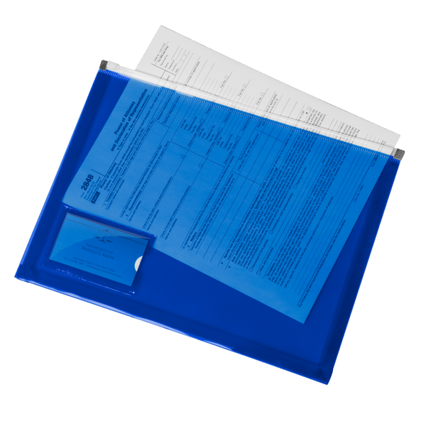 Zip-It Travel Document Holder 4
