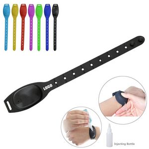 Adjustable Silicone Hand Sanitizer Bracelet Dispenser 9