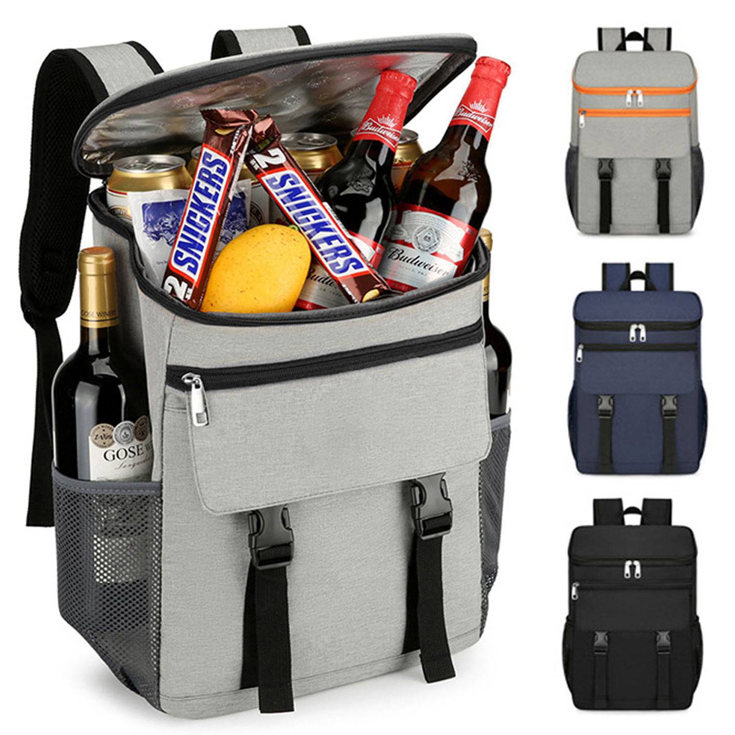 35L Waterproof Oxford Cooler Backpack 4