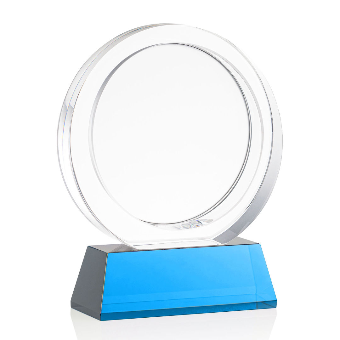 Templeton VividPrint™ Award on Base - Sky Blue 2
