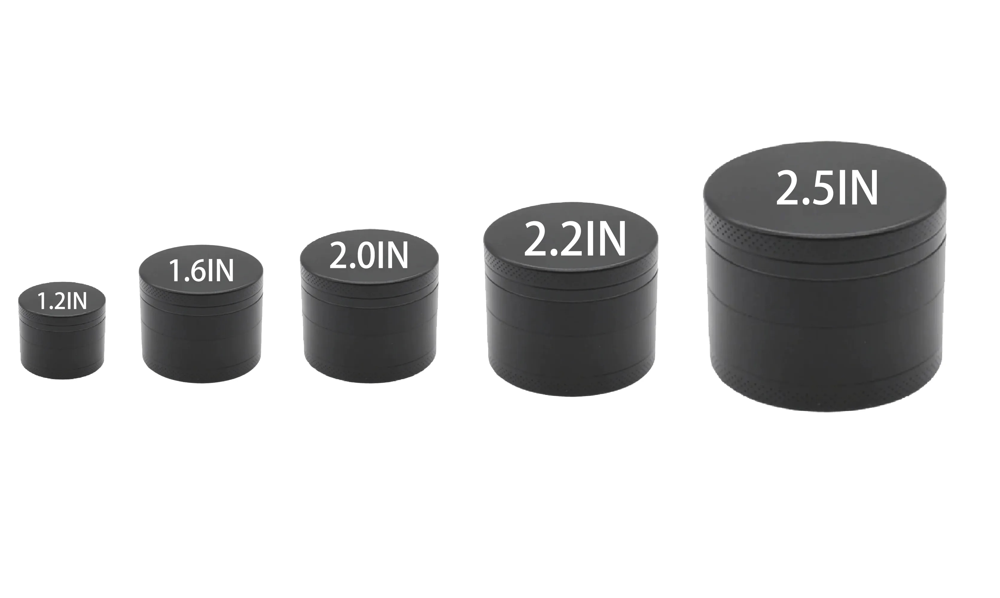 Multiple Sizes 2.5"D Spice Grinder 11