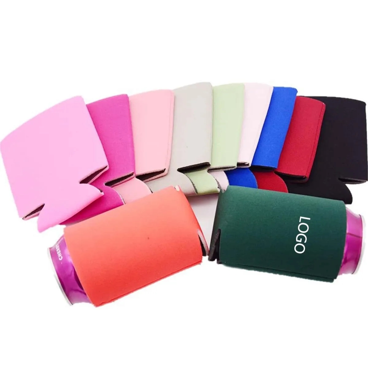 12 Oz Stubby Neoprene Can Cooler 3