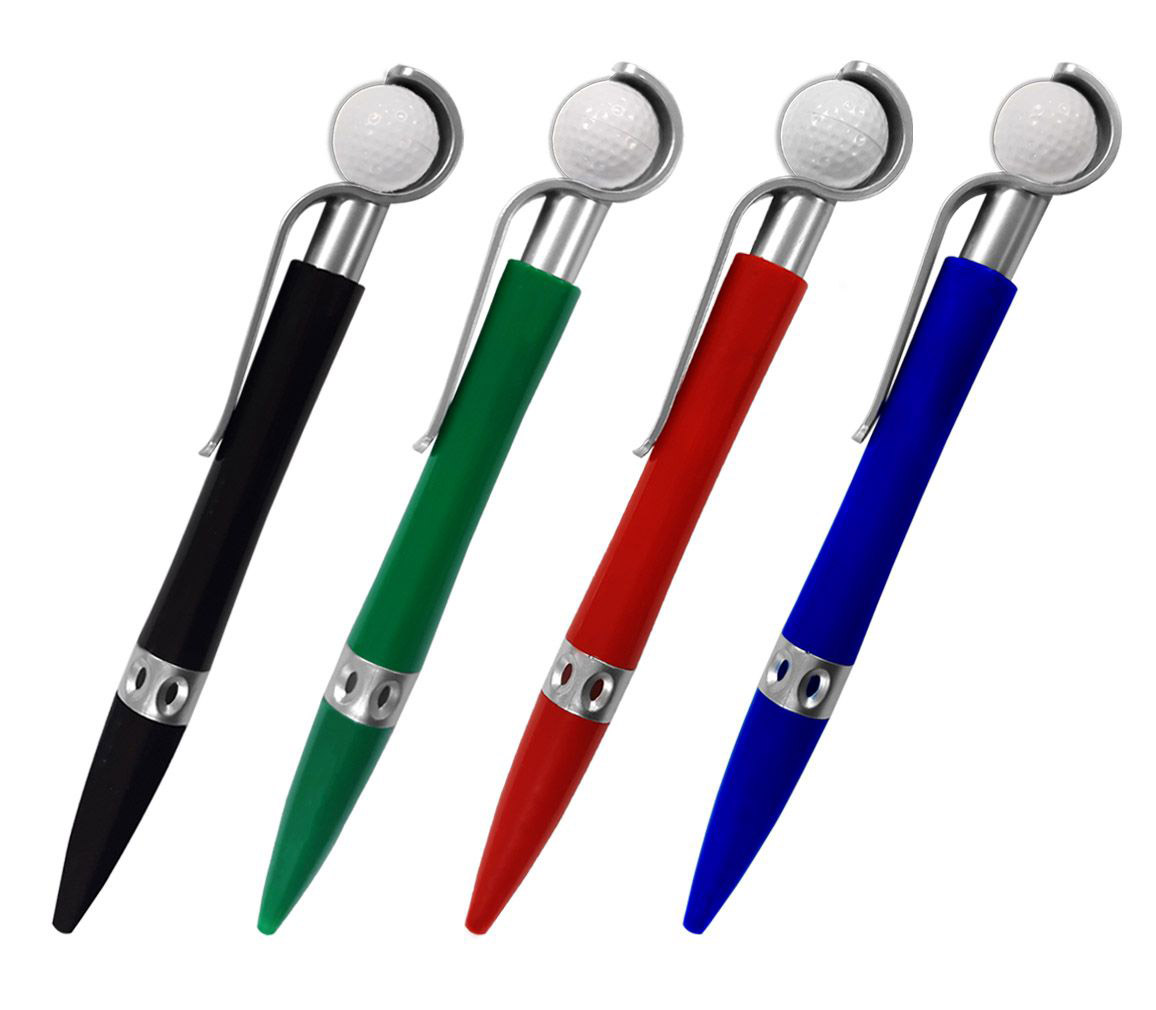 Golf Ball Ballpoint Custom Pens - Sports & Golf Promotions 8