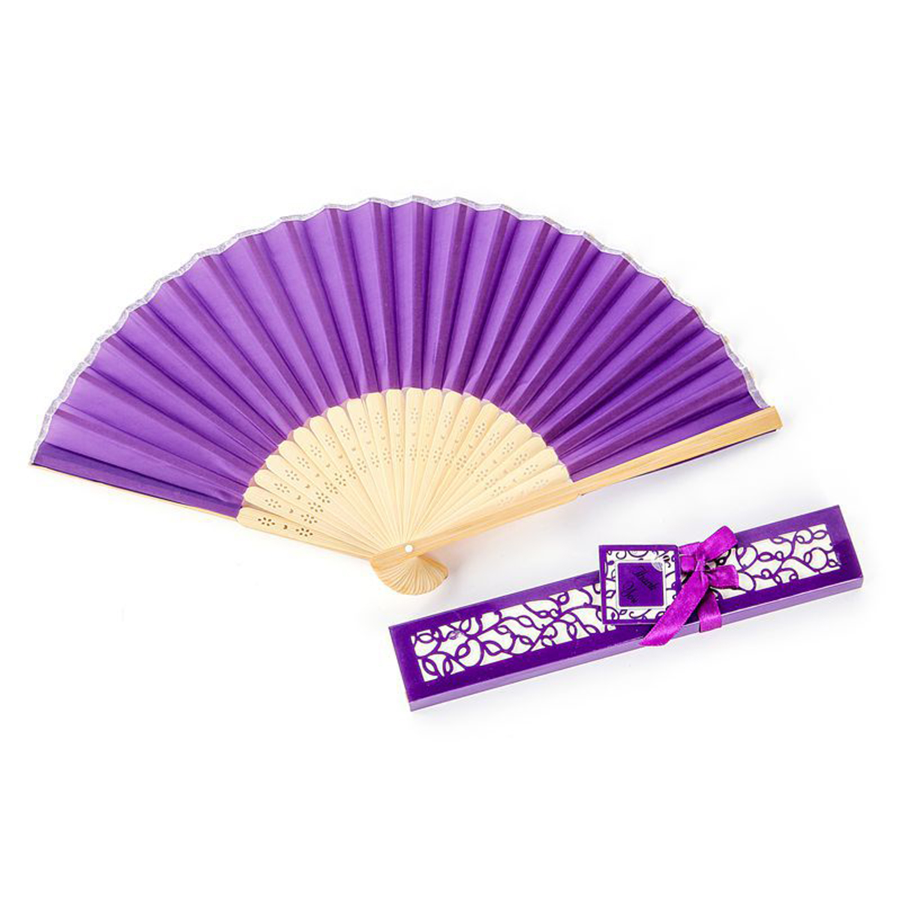 Bamboo Foldable Fan 2