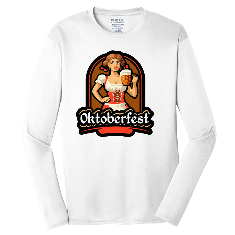 Spot Sub on Men's Long Sleeve Athletic Tee 5