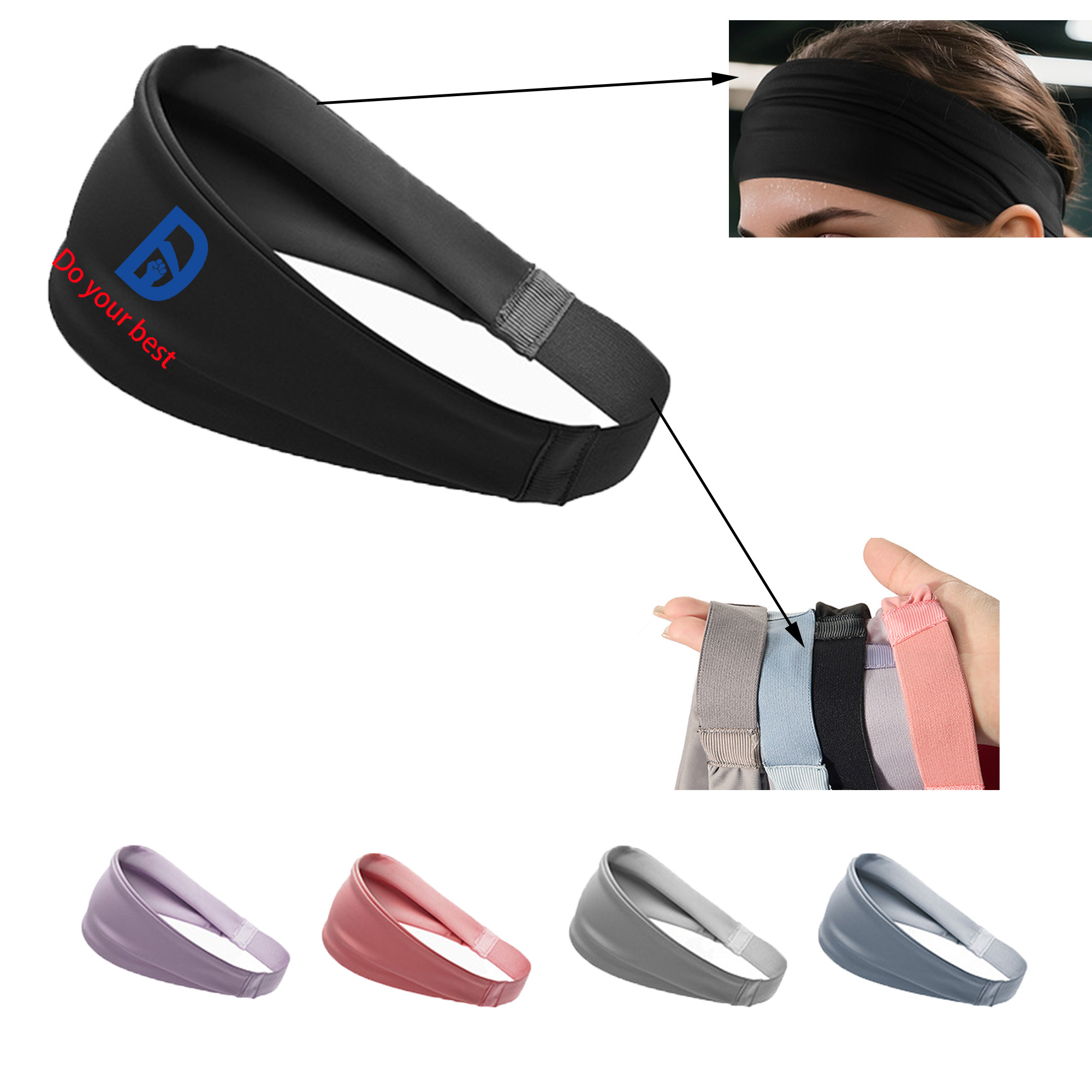 Breathable Headband for Sports 2
