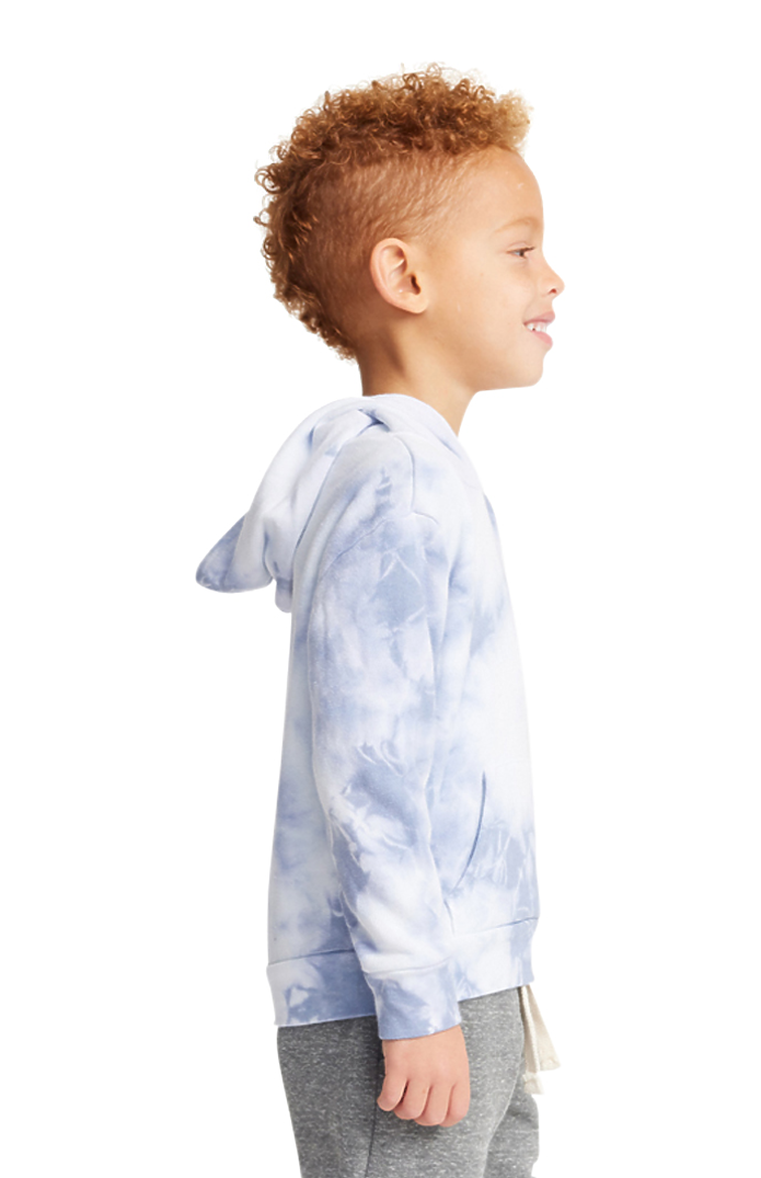 Toddler Fleece Cloud Tie Dye Pullover Hoodie 5
