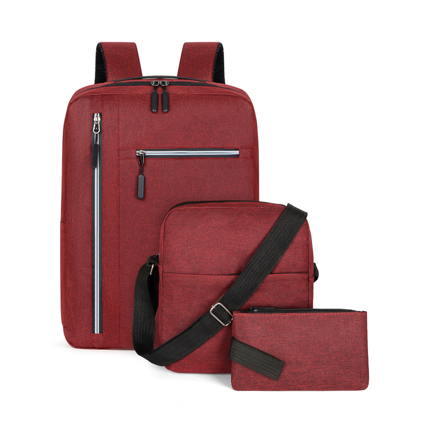 Three Pieces Computer Backpack 3