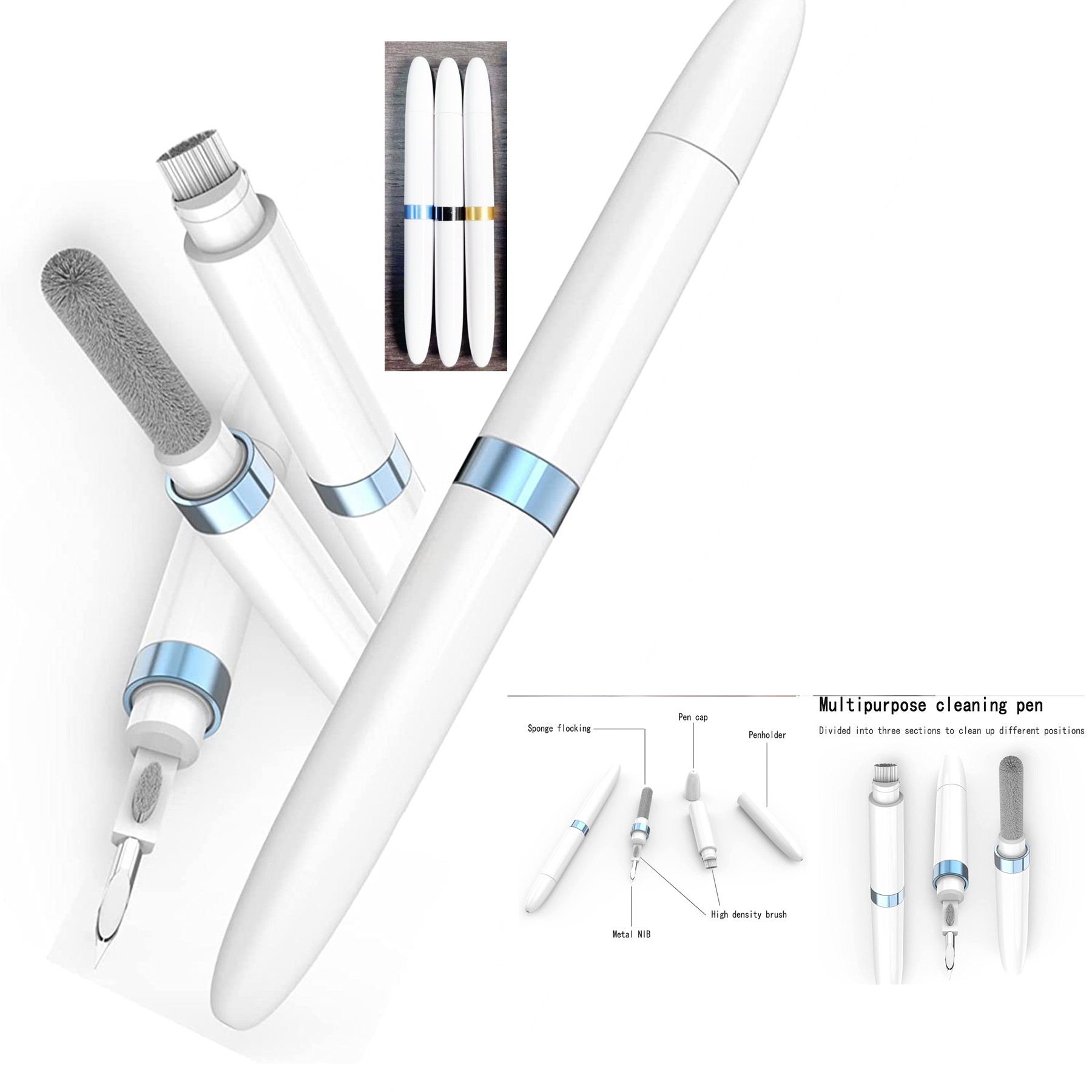 4 in 1 Multi Function Ap buds Cleaning Pen 2